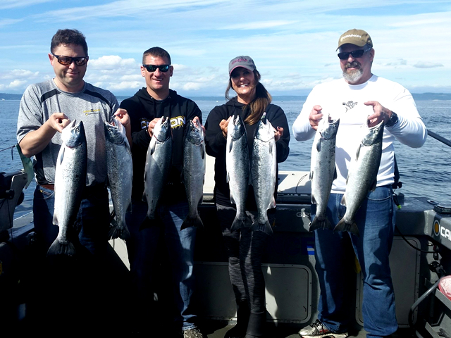 Seattle-Fishing-Charters-Salmon Seattle Fishing for Salmon